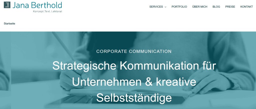 Berthold Jana Homepage